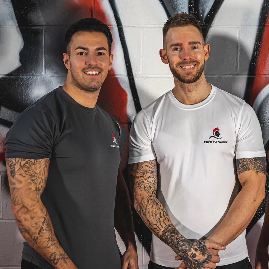 Simon Gibbons and Rob Singers, founders of Tiro Fitness